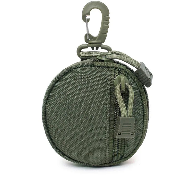 Molle tactical key bag change portable round bag