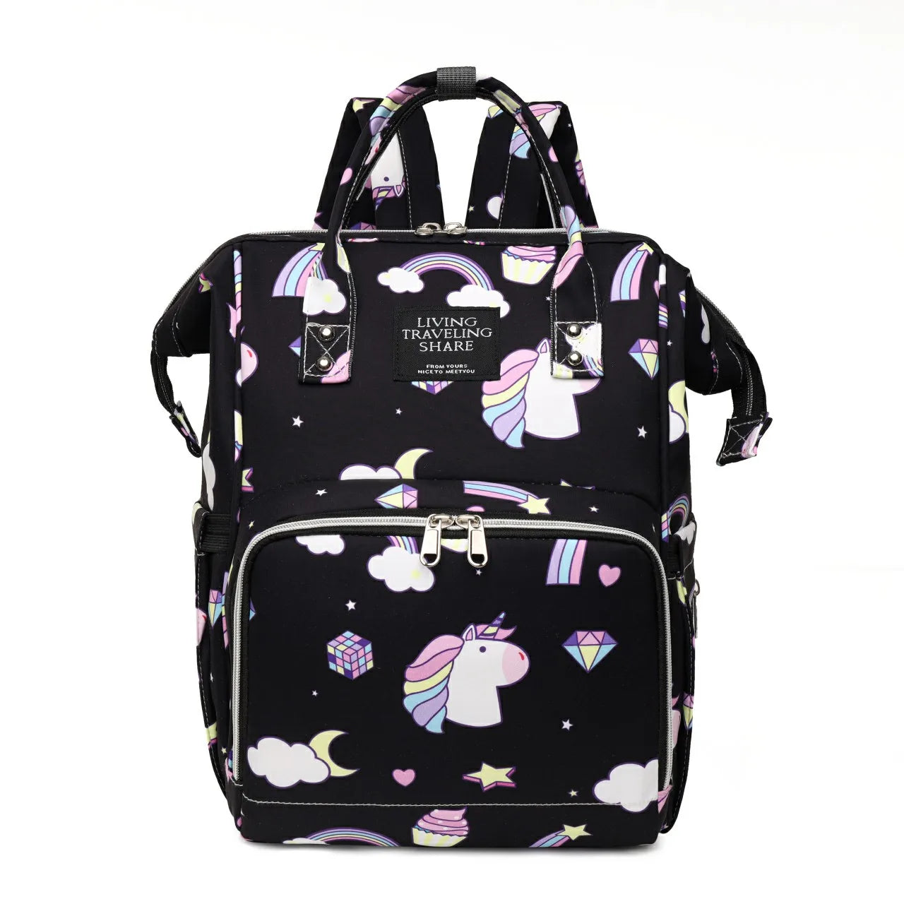 Fashionable Mummy Diaper Bag Backpack Large Capacity