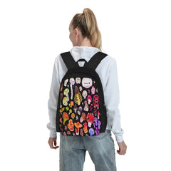 Mushroom 3 Backpacks Men's & Women's School Bag