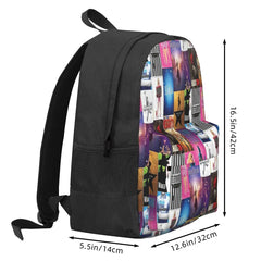 Musical Playbill Collage Backpacks Men's & Women's Bags