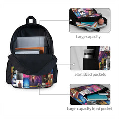 Musical Playbill Collage Backpacks Men's & Women's Bags