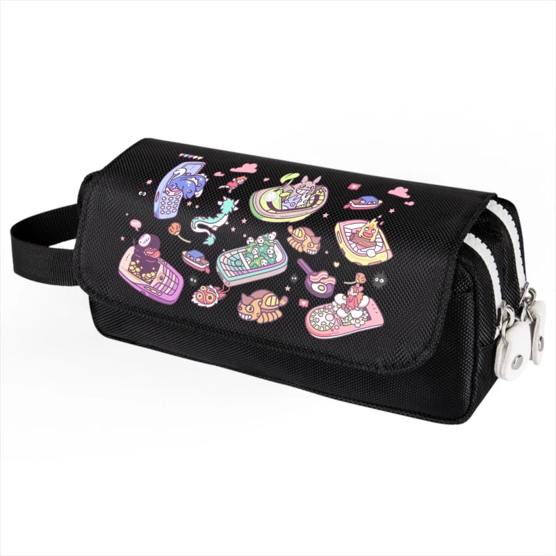 Totoro Child Pencil Case Large Capacity Boy Girl Pen Storage Bag
