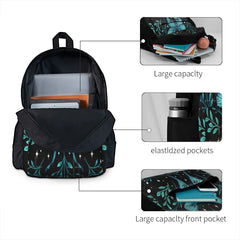 Mystical Moon Moth - Turquoise Backpacks