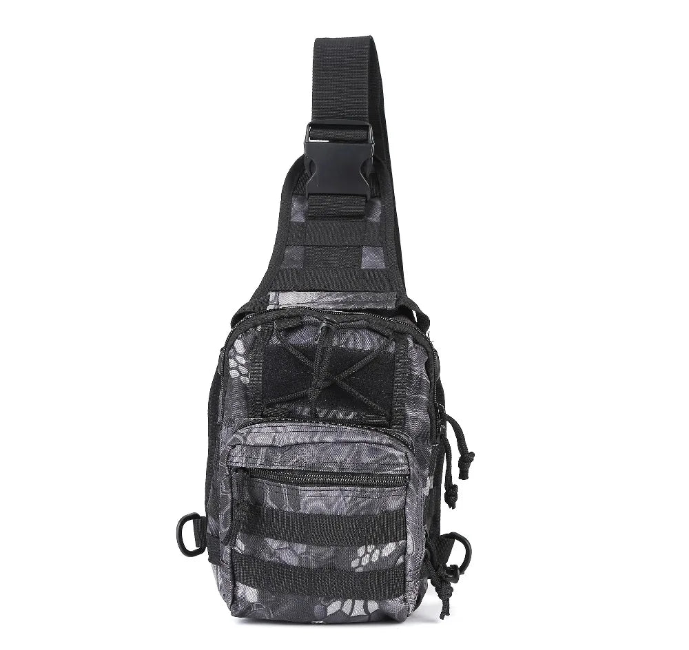 Camouflage Style Shoulder Bag Chest Bag Male Bolsa