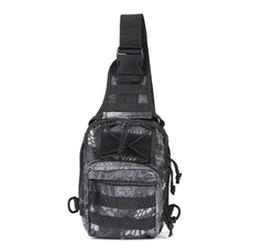 Camouflage Style Shoulder Bag Chest Bag Male Bolsa