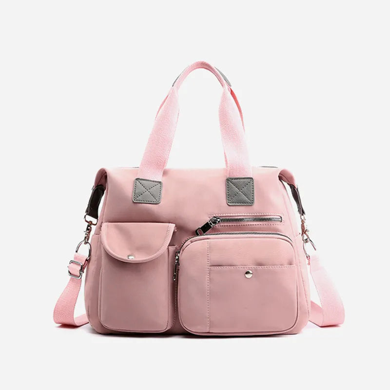 Waterproof Canvas Mummy Bag High Capacity Handbag Women's Famous Brand