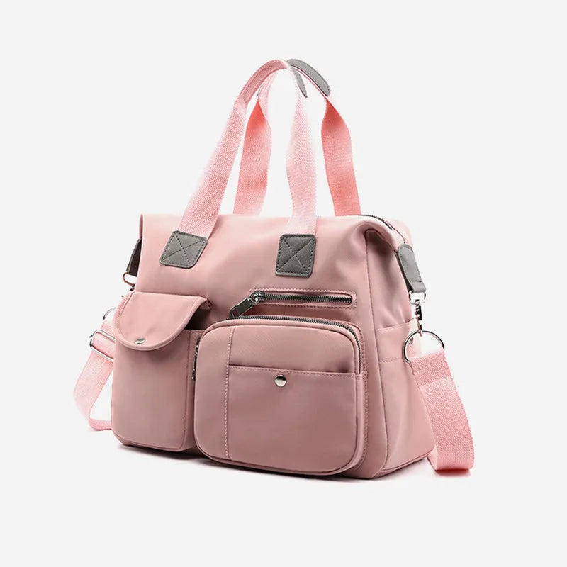 Waterproof Canvas Mummy Bag High Capacity Handbag Women's Famous Brand