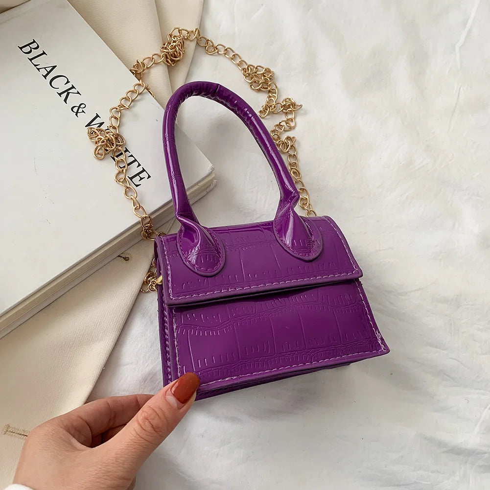 Women's Crossbody Chain Shoulder Bag Mini Messenger Handbag Clutch