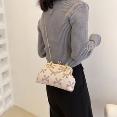 Small Chain Crossbody Bag Women Handbag PU Leather Hand Bag