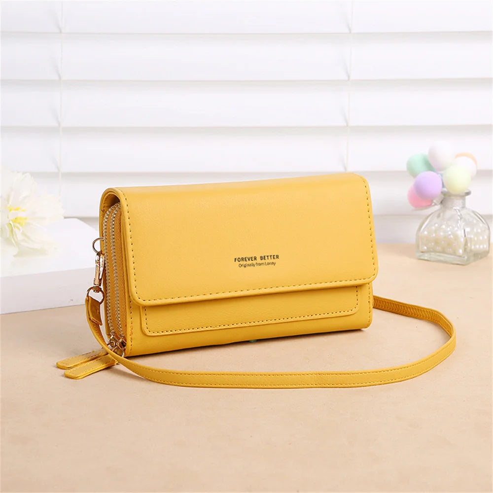 Women Touch Screen CellPhone Bag Crossbody Shoulder Bags Wallet Clutch Purse