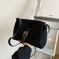 Vintage PU Leather Crossbody Bag Women's Handbag Purses