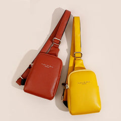 Women's Chest Pack Bag Hip Hop Banana Belt Crossbody Mini Bags