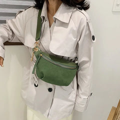 NEWDISCVRY Chain Fanny Pack Banana Waist Bag Belt Bag Women Waist Pack