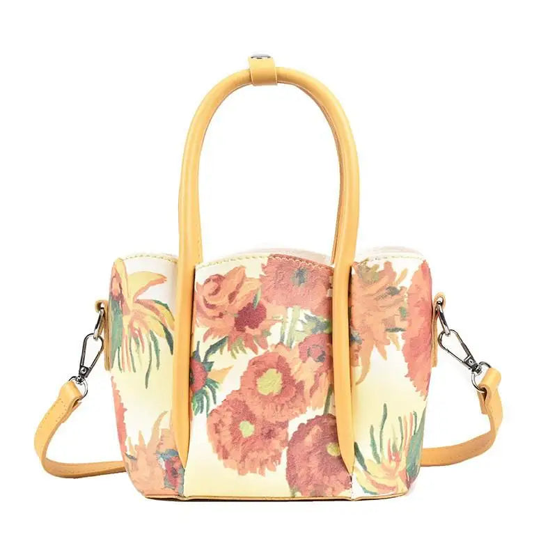 NEWDISCVRY Graffiti Shoulder Bag Women Crossbody Satchel Purse
