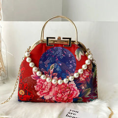 Spring Flowers Shoulder Crossbody Bag Women's Handbag