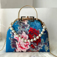 Spring Flowers Shoulder Crossbody Bag Women's Handbag