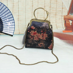Vintage Fringe Tassel Bag Women's Handbags Chain Shoulder Crossbody