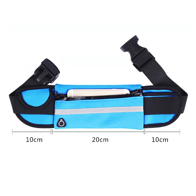Nylon Waist Bag Unisex Casual Purse Money Phone Pouch Travel Belt Bag