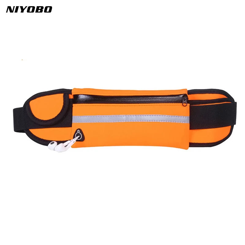 Nylon Waist Bag Unisex Casual Purse Money Phone Pouch Travel Belt Bag