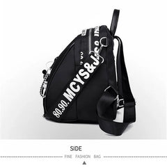 Women Nylon School Backpack Travel Satchel Rucksack Shoulder Bag Tote