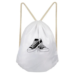Pink Ballet Shoes Backpack for Teenage Girls