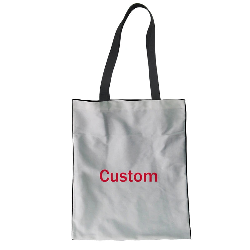 Female Shoulder Foldable Travel Bag Dreams Letter Shopper Tote