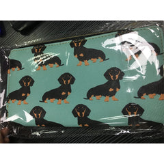 Cats Print Leather Wallet for Women
