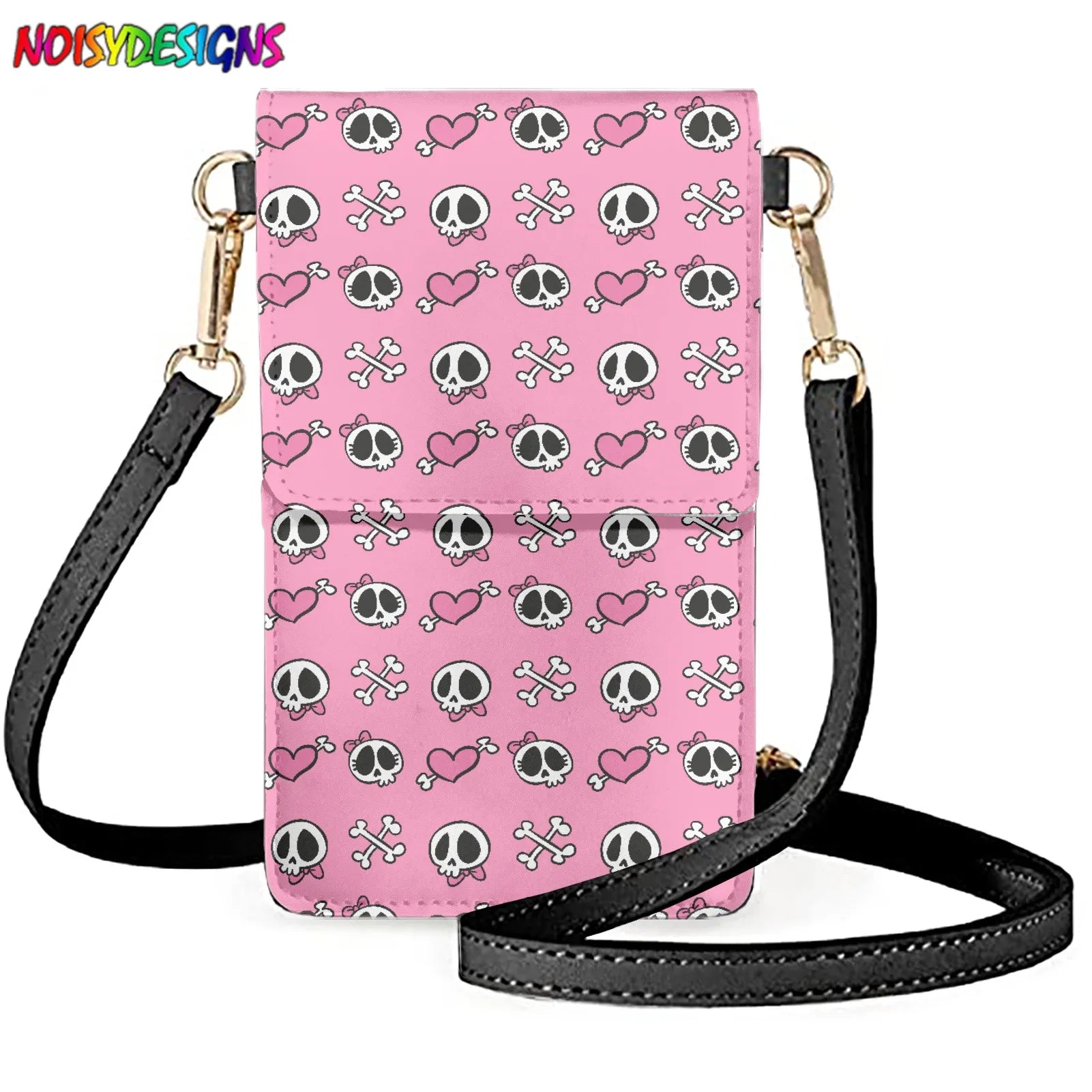 Soft Leather Women Bag Wallets Touch Screen Cell Phone Purse Bags
