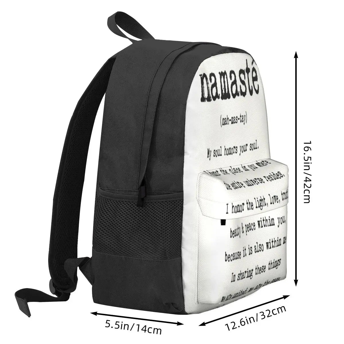 Namaste Anime Backpack for Men Women Children