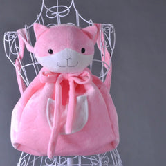 Chiaki Danganronpa Cat Backpack Pink School Girls Bag