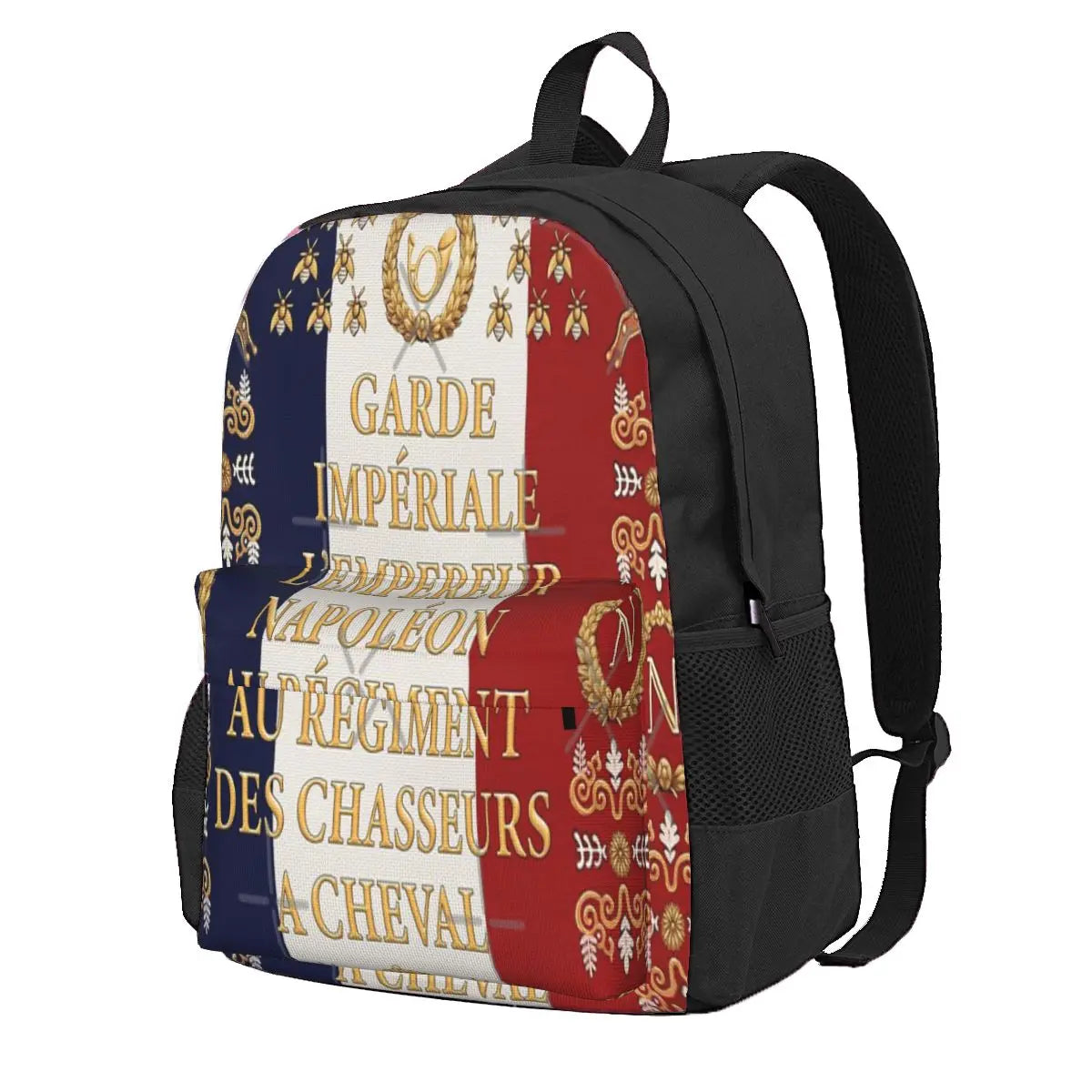 French Flag Backpacks Men's & Women's School Bags