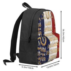 French Flag Backpacks Men's & Women's School Bags