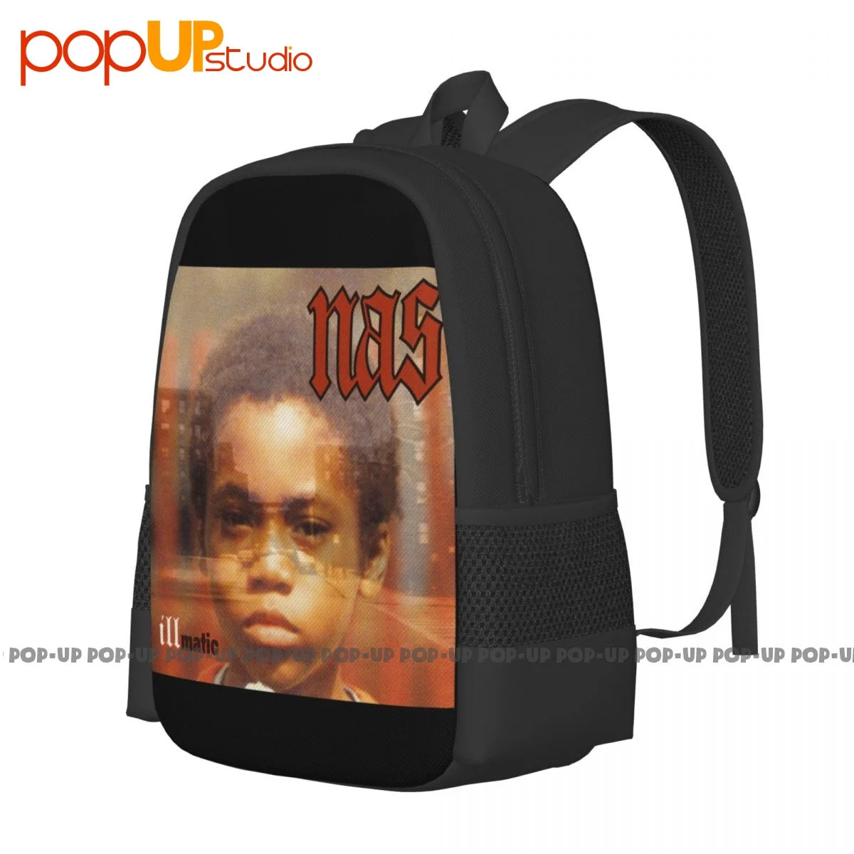 Nas Illmatic Classic Hip Hoprap York Backpack Large Capacity