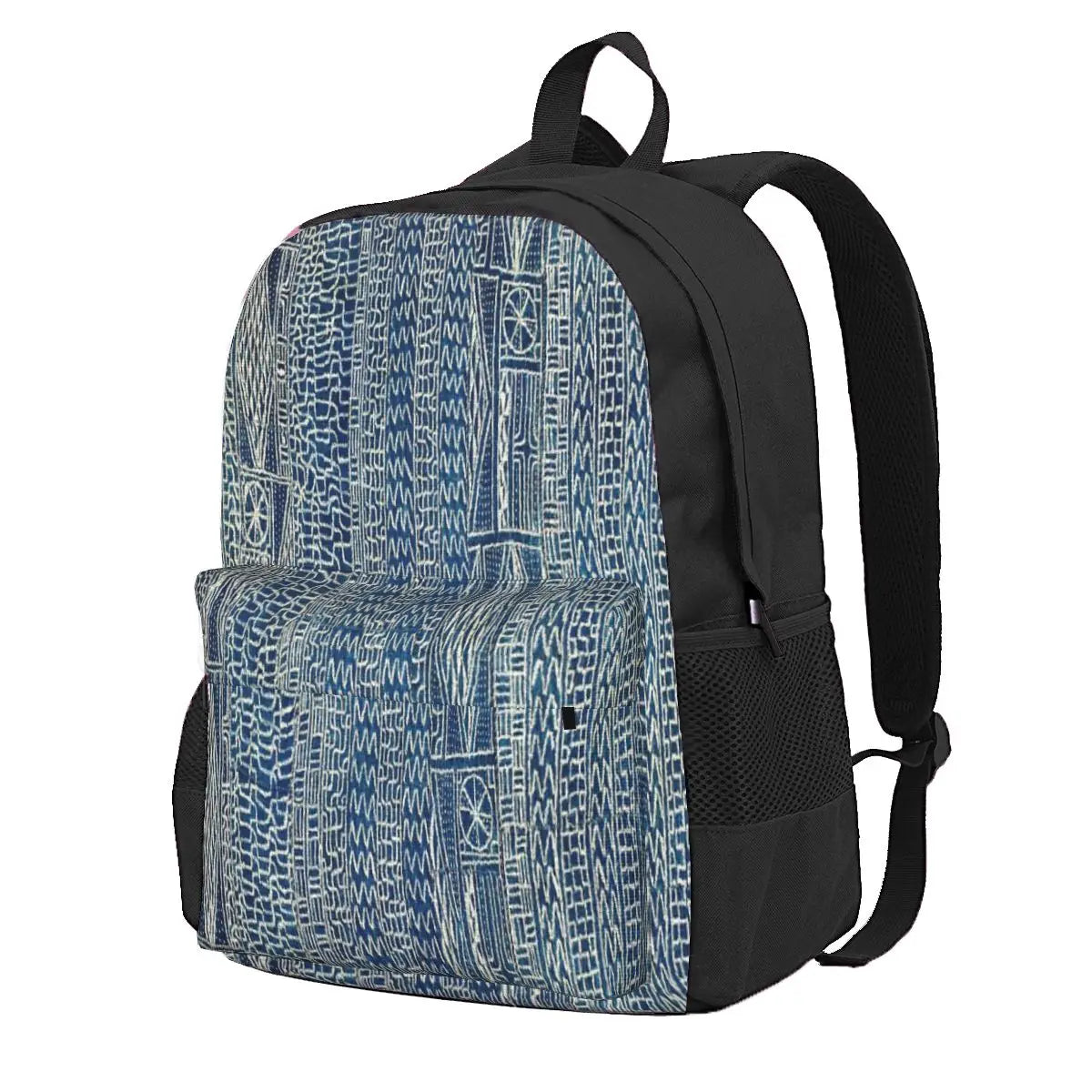 Ndop Cameroon Textile Backpacks for Men and Women