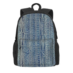 Ndop Cameroon Textile Backpacks for Men and Women