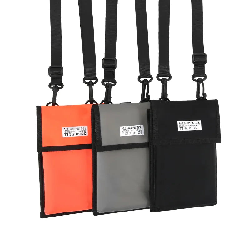 RFID Blocking Neck Wallet Travel Pouch