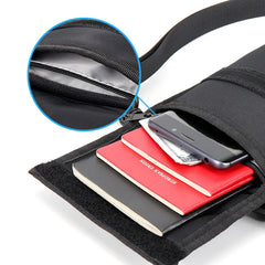 RFID Blocking Neck Wallet Travel Pouch