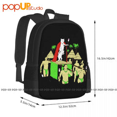Nerm De Nunez Harbour Rip Dip Cat Skateboard Backpack