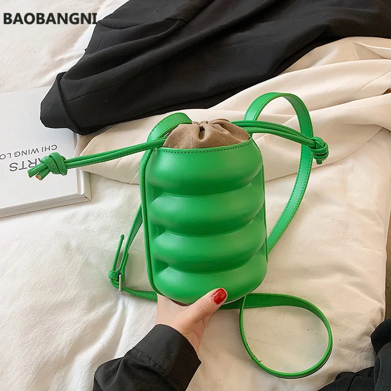 Net Celeb Bucket Bag Personality High Ladies Shoulder Bag