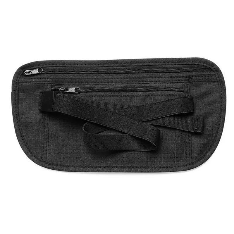 Invisible Travel Waist Packs Waist Pouch For Passport Money Belt Bag