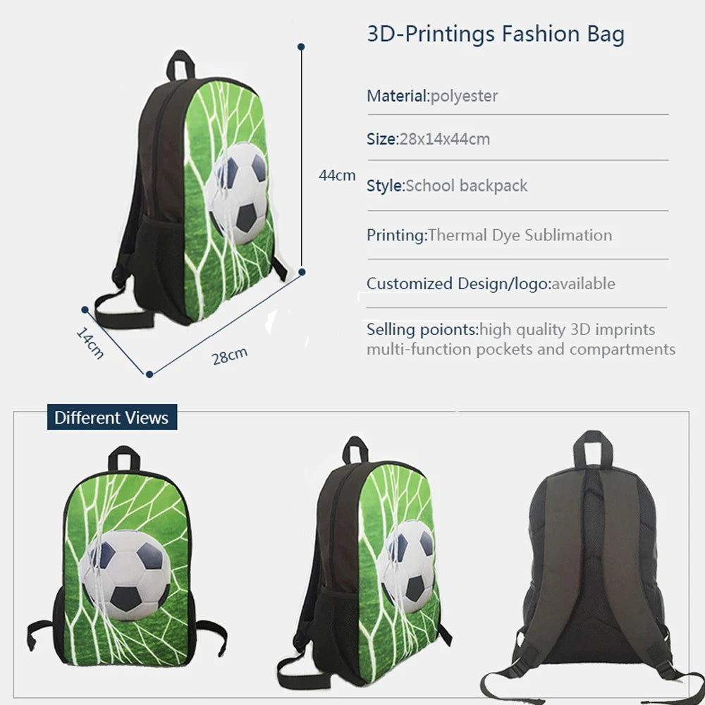 Horse School Bag for Girls Kids Backpack Satchel Mochila