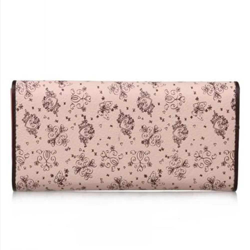 Women Wallets Locking Buckle Purses Messenger Bags A035