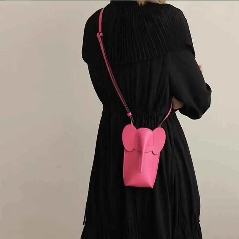 Women's Phone Crossbody Bag in PU Leather