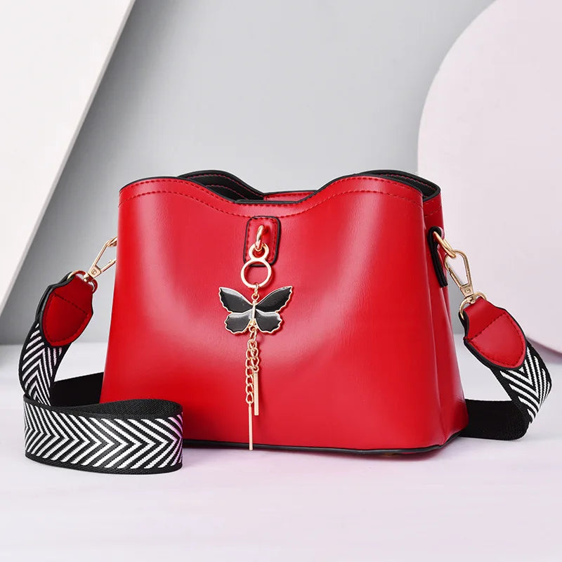 Plum Bow Sweet Messenger Crossbody Bag