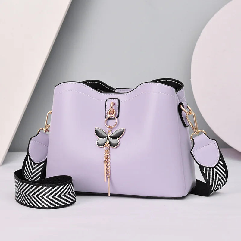 Plum Bow Sweet Messenger Crossbody Bag
