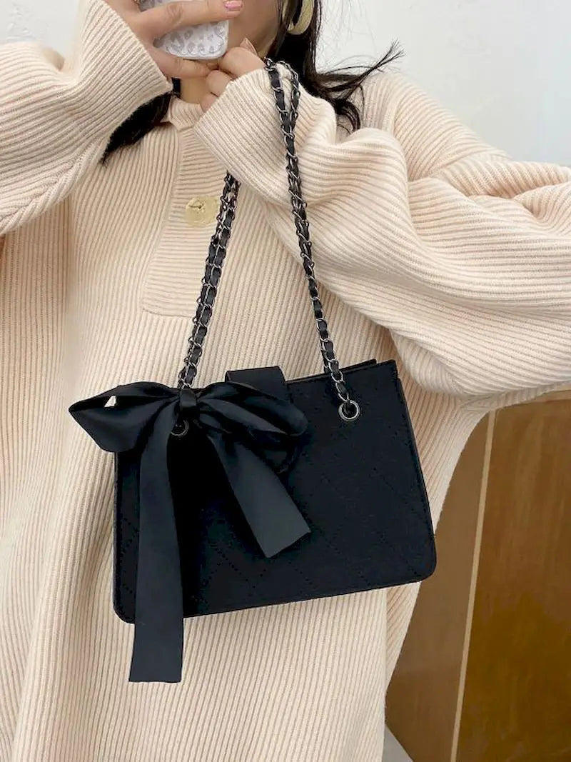Women Rhombic Leather Shoulder Bag Casual Handbag Crossbody Bags