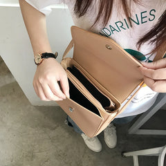 Women's Small Handbag Messenger Bag Mini Shoulder Bag Girls Brief Crossbody Bags