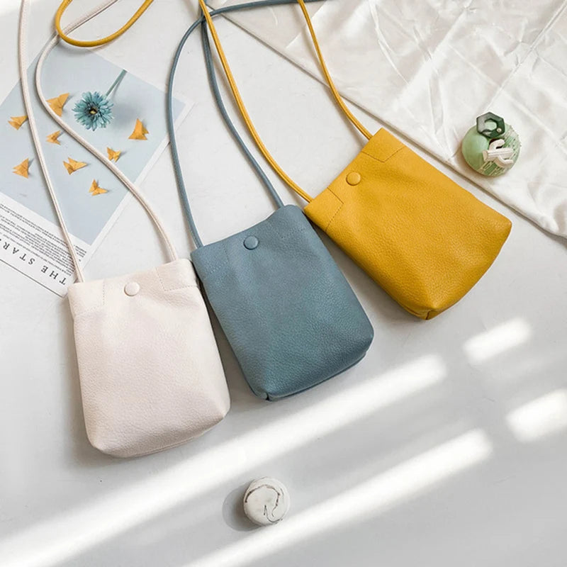 Women's Small Shoulder Bag Pu Leather Crossbody Messenger Bag