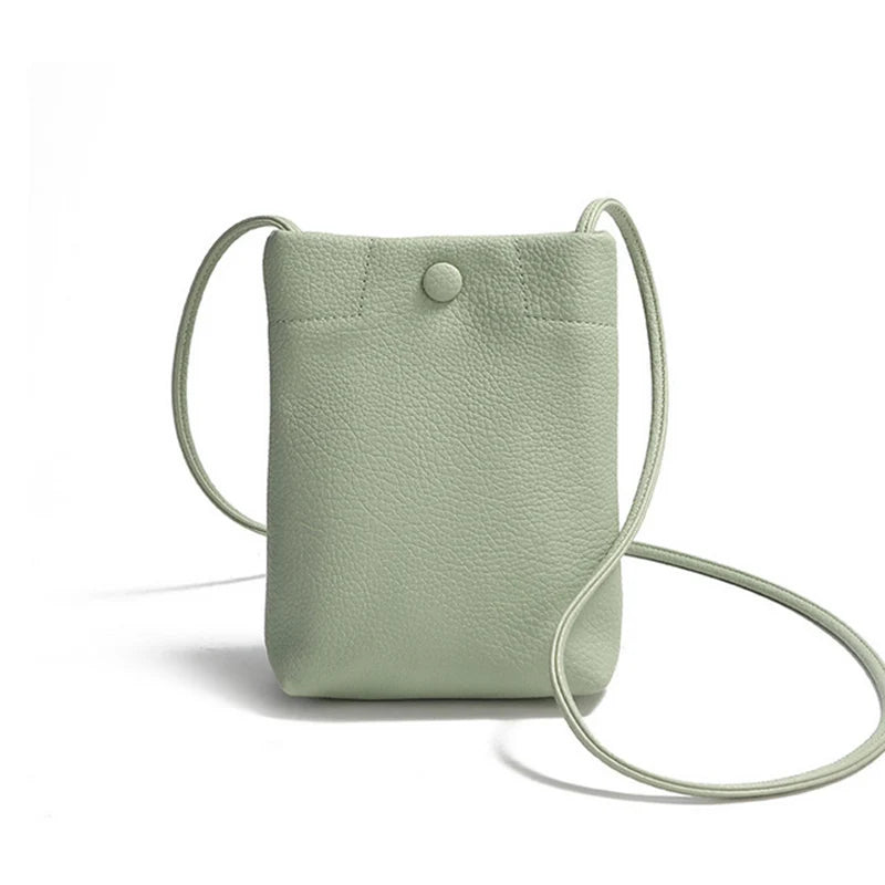 Women's Small Shoulder Bag Pu Leather Crossbody Messenger Bag