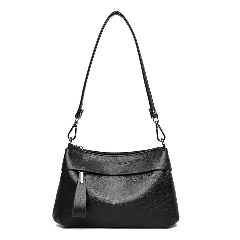 Leather Shoulder Bag Small Messenger Crossbody Bolsa Feminina